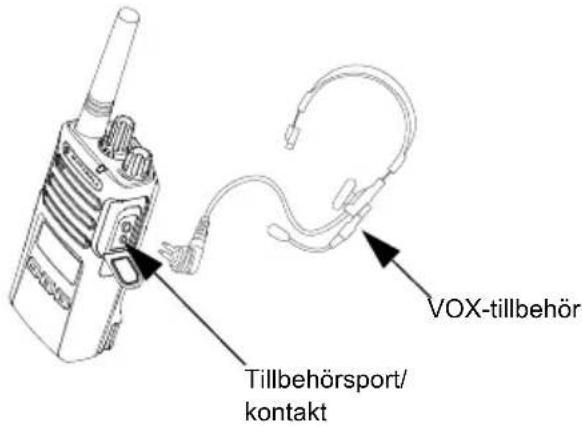 MOTOROLA XT400 - HANDSFREE-ANVÄNDNING/VOX - 1