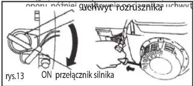 gwarhwyt rozrusznika yrs.13 ON przełącznik silnika