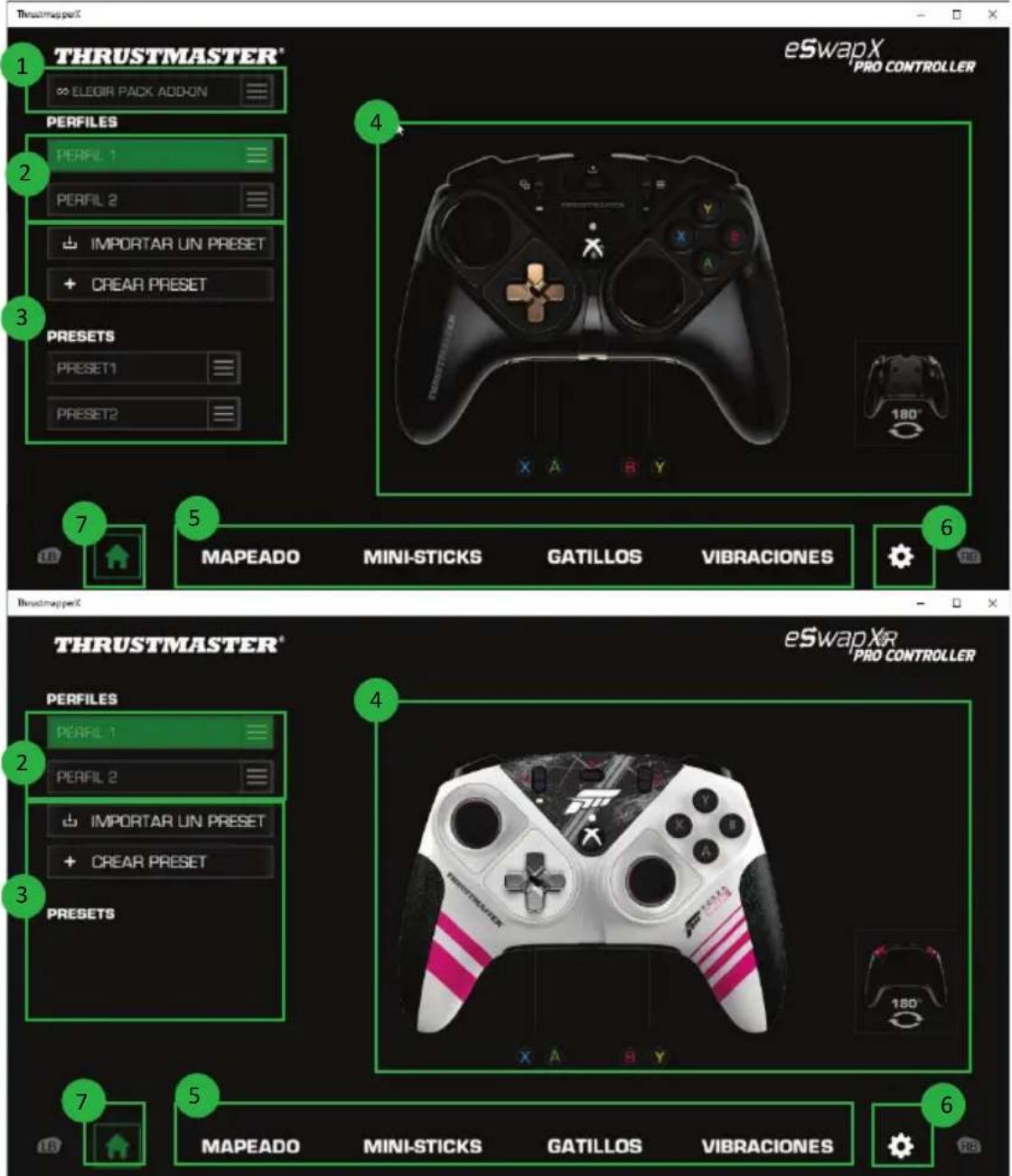 THRUSTMASTER eSwap S Pro Controller - Ejecución del software ThrustmapperX - 3