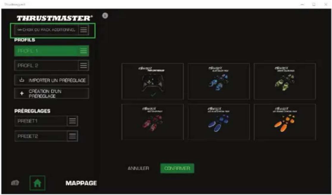 THRUSTMASTER eSwap S Pro Controller - Cette section n'est pas disponible pour l'ESWAP XR PRO CONTROLLER FORZA HORIZON 5 EDITION. - 1