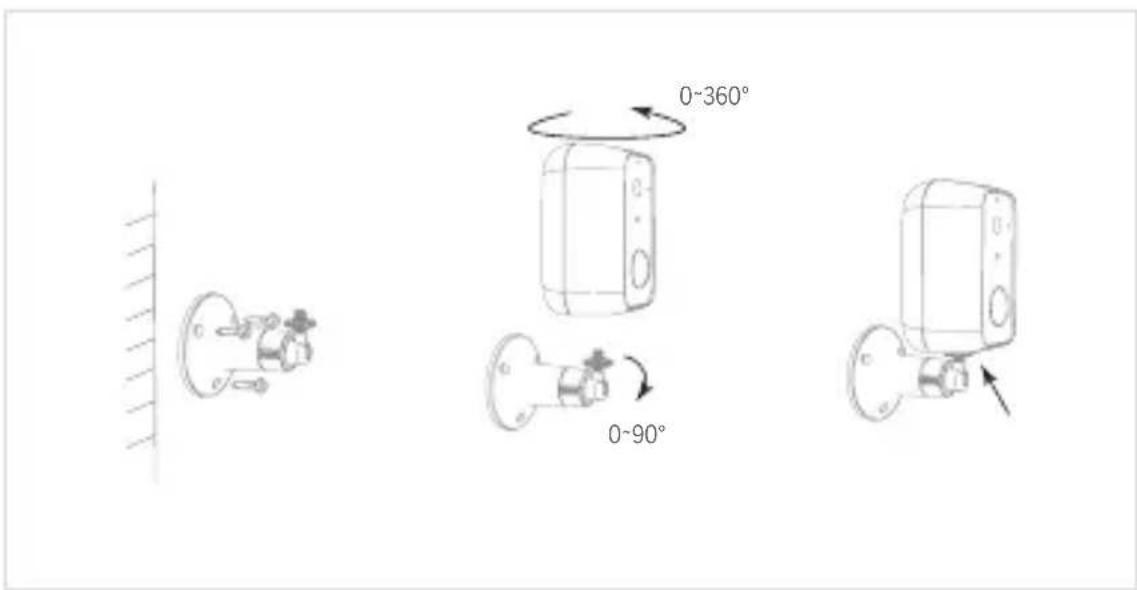 Bea-fon Safer 3L - Befestigung der Halterung - 1