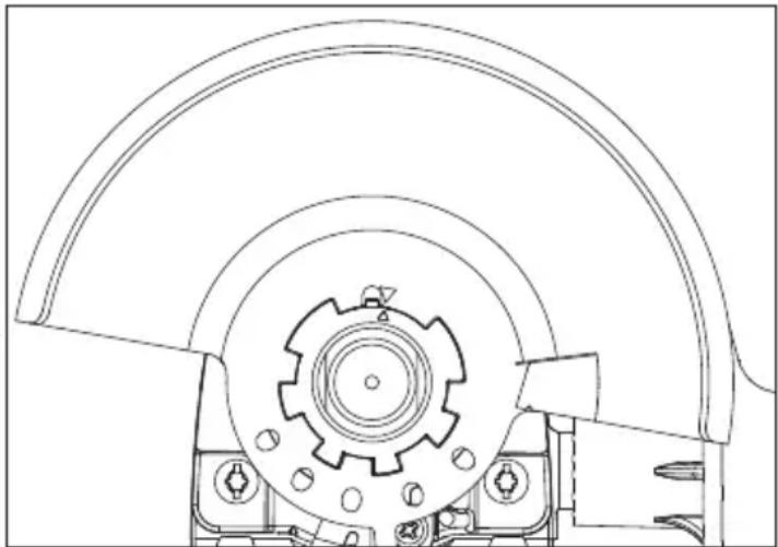 MILWAUKEE 614230 - Enlèvement/Installation/Ajustage de la garde - 1