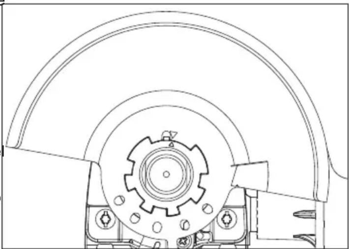 MILWAUKEE 614230 - Retiro/instalación/ajuste del protector - 1