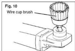 Fig. 10 Wire cup brush