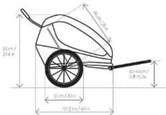 Hamax Traveller Twin - f'Contenio del embaicie - 3