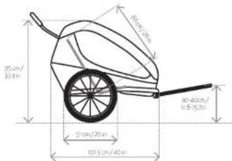 Hamax Traveller Twin - Inormace ojkicse hvidace stonjch eknickjch olekranckjch vrobok - 7