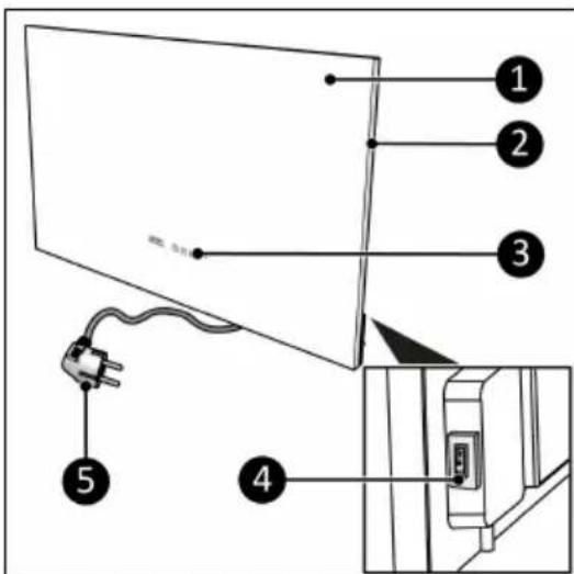 Eurom Sani Mirror LED WiFi 600 - Uitpakken - 1