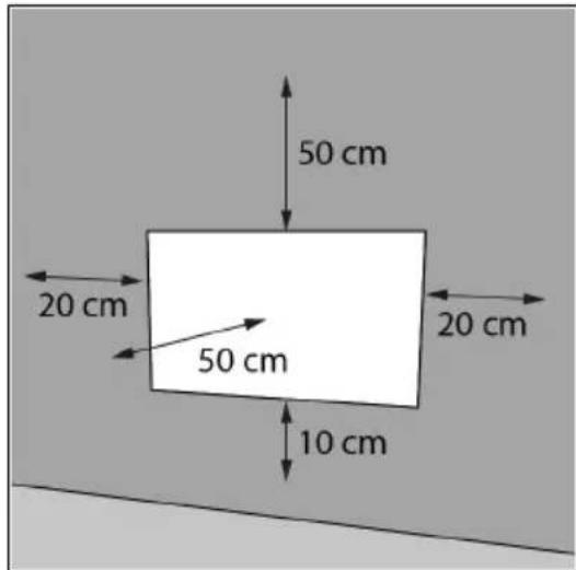 Eurom Sani Mirror LED WiFi 600 - LET OP - 1