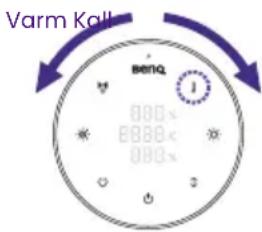 BENQ ScreenBar Halo 2 - Färgtemperaturkontroll - 1