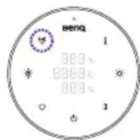 BENQ ScreenBar Halo 2 - In- en uitschakelen van bewegingsactivatie - 2