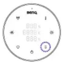 BENQ ScreenBar Halo 2 - Contrôle du mode de lumière - 1