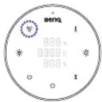 BENQ ScreenBar Halo 2 - Activation/Désactivation de la fonction de détection de présence - 2