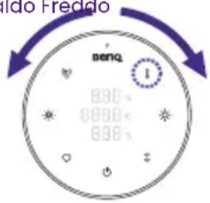 BENQ ScreenBar Halo 2 - Controllo della temperatura del colore - 1