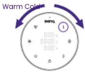 BENQ ScreenBar Halo 2 - Color Temperature Control - 1