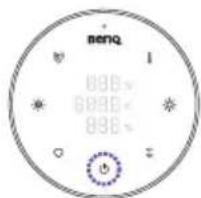 BENQ ScreenBar Halo 2 - 開燈 / 關燈與切換光模式 - 1