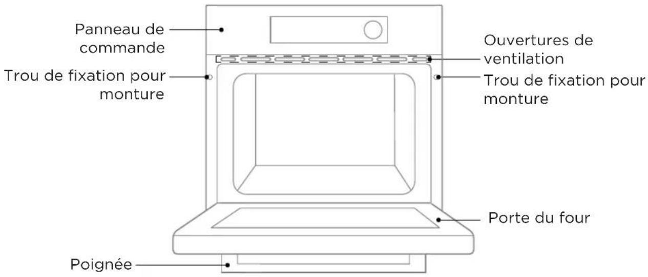 MIDEA MBO7NP30E4BK - Four - 1