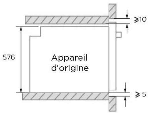 MIDEA MBO7NP30E4BK - Scheme de l'armoire (armoire en position verticale) - 2