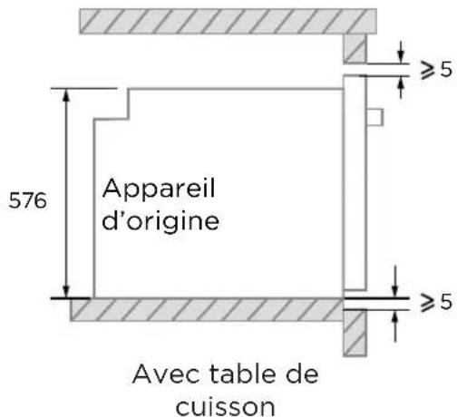 MIDEA MBO7NP30E4BK - Scheme de l'armoire (armoire en position horizontale) - 2