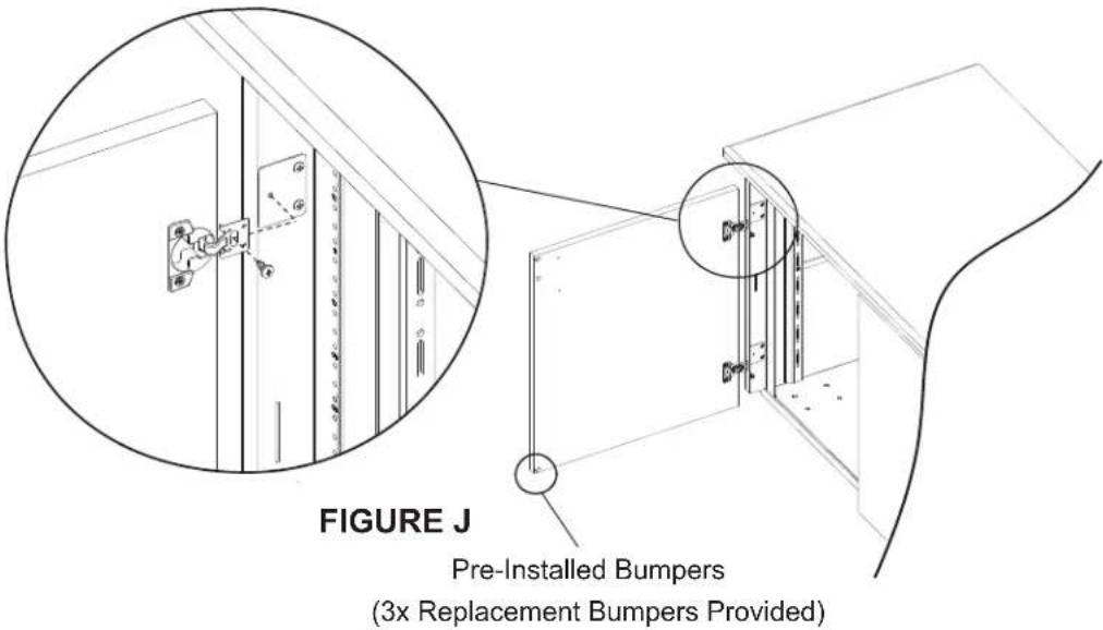 Middle Atlantic C5MK313 - INSTALLING DOORS - 1