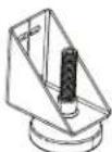 Middle Atlantic C5MK223 - FOR 2- AND 3-BAY C5-FF22-X MODELS ONLY - 2