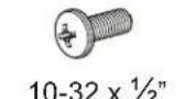 Middle Atlantic C5MK223 - DOOR INSTALLATION KIT (91-00518) - 2