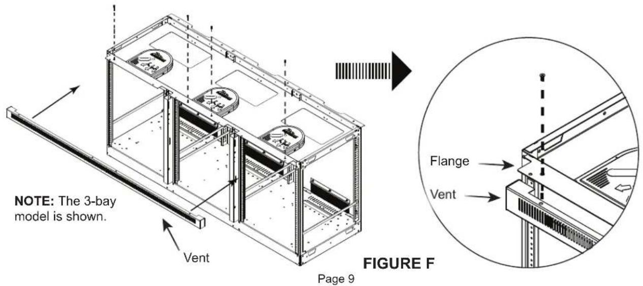 Middle Atlantic C5MK223 - INSTALLING VENT - 1