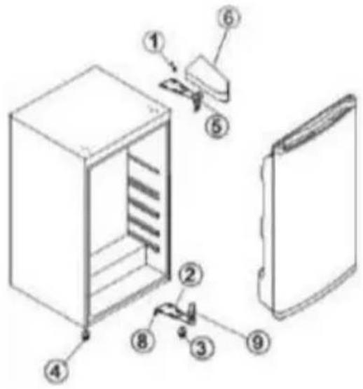 OCEANIC OCEA1DF193W1 - REVERSE OPENING SENSE DOOR - 1