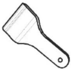 OCEANIC OCEACUF102W - Spatule en plastique - 1