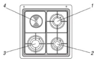 OCEANIC OCEACM6060W8 - UTILISATION DES DIFFERENTS BRULEURS - 3