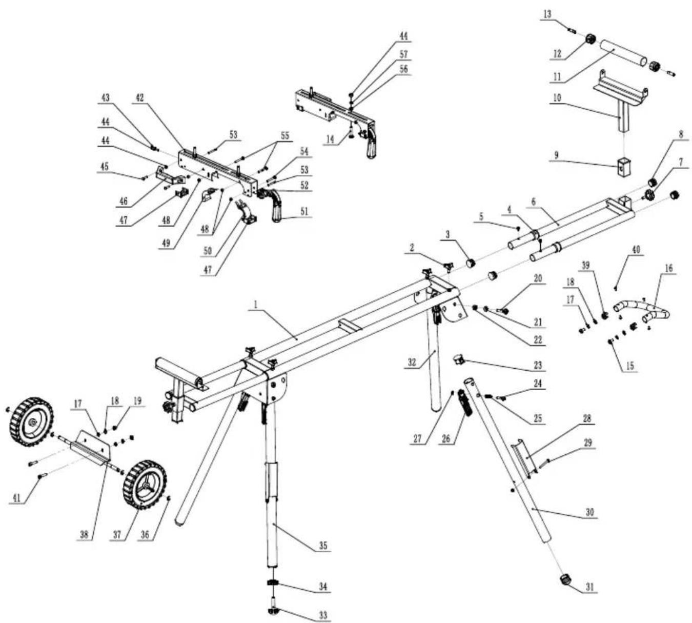 SCHEPPACH PXUG2000R - Remarques relatives à l'emballage - 3