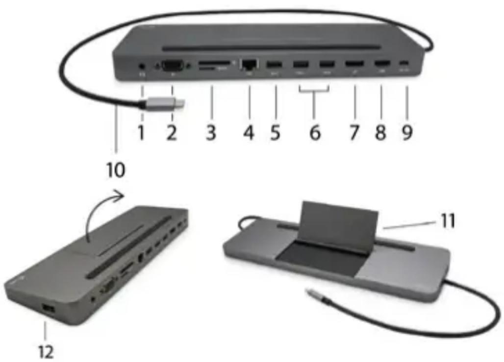 i-TEC C31FLATDOCKPRO - DOKO STOTELĖS APRAŠYMAS - 1