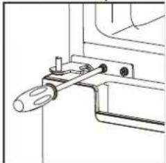 BRANDT BFC8560NW - Inverser le sens d'ouverture des portes - 8