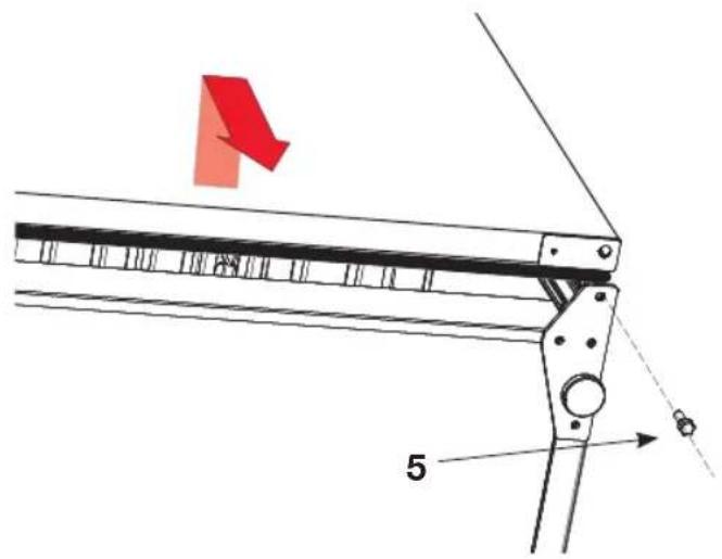 ASKO DC7784V.W - Couchez la cabine sur le dos avec précaution - 2