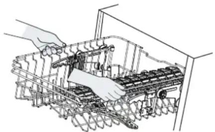 IKEA FRÖSLUNDA - Viršutinio krepšio jstatymas - 1