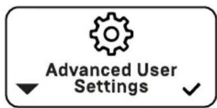 ECM Technika VI - Advanced menu (user) settings - 2