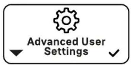 ECM Technika VI - Paramètres de menu avances (Advanced User Settings) - 2