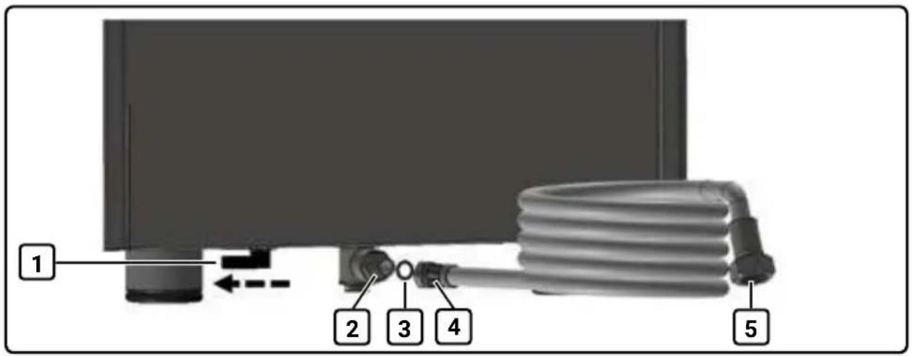 ECM Technika VI - Conexión de laquina a la toma de agua - 1