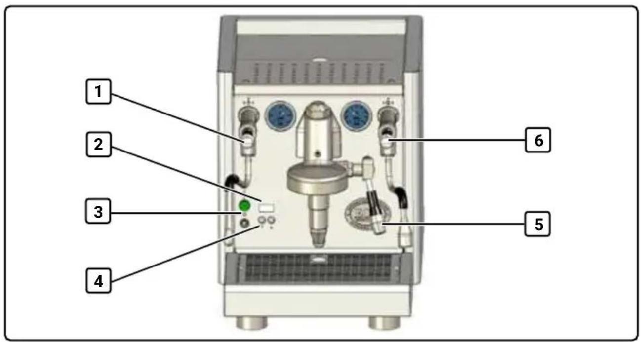 ECM Technika VI - Bedienelemente und Display - 1
