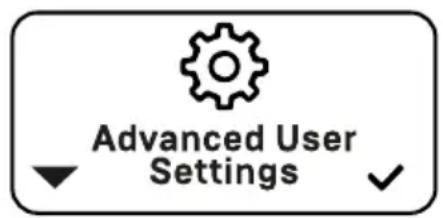 ECM Technika VI - Erweiterte Menu-Einstellungen (Advanced User Settings) - 2