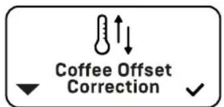ECM Technika VI - Coffee Offset Correction (Correction de compensation du café) - 2