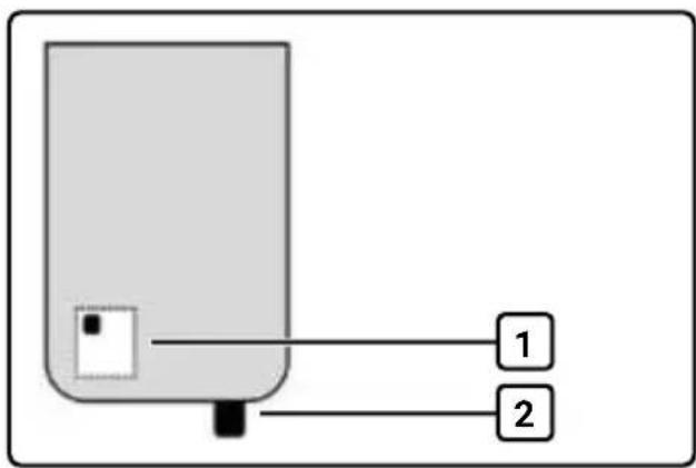 ECM Technika VI - Orientation of the water tank - 1
