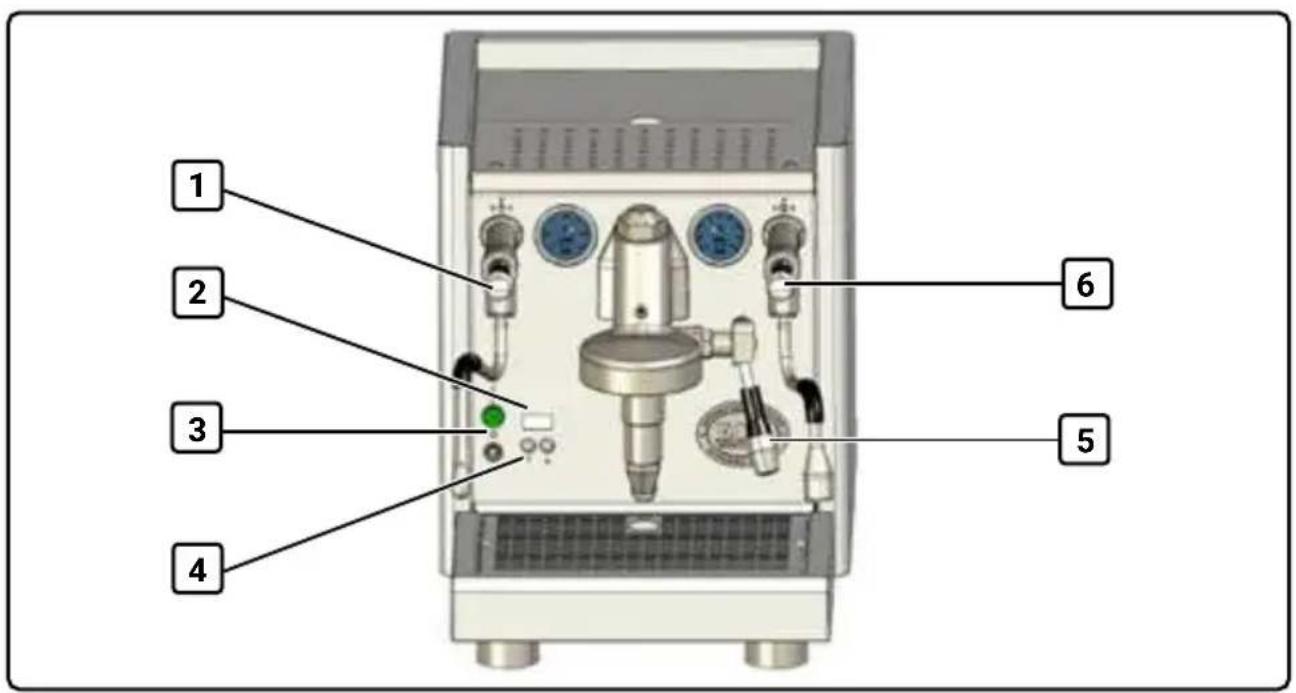 ECM Technika VI - Control elements and display - 1