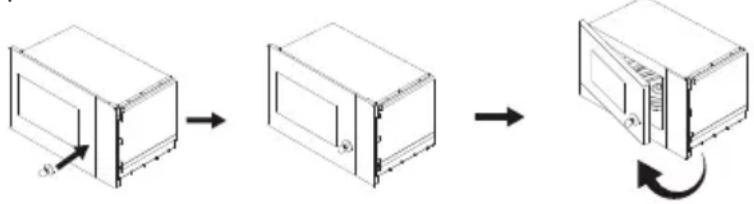 Pando PHM851 - Ouvrez la porte du four - 1