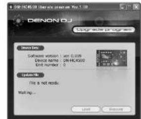 Denon DJ DNHC4500 - Procédure de mise à jour - 1