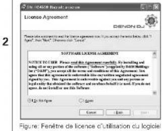 Denon DJ DNHC4500 - Installation du logiciel update program (version pour Windows) - 2