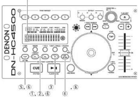 Denon DJ DNHC4500 - 6SEAMLESS LOOP/HOT START/STUTTER - 1