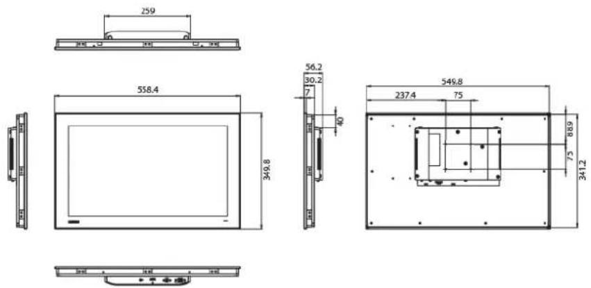 Advantech FPM221W - 21.5"型号 - 6