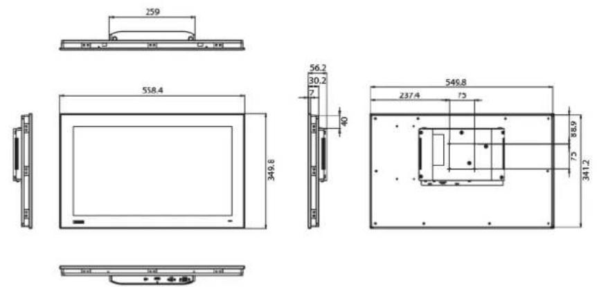Advantech FPM221W - 21.5"型号 - 3