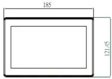 Advantech UTC307G - UTC-307 Dimensions - 5