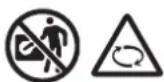 PANASONIC U8MZ1E8 - PRECAUCIÓN - 5